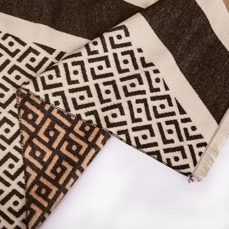 EXTREE Scarfs for Women Pashmina Silky Shawl Wrap for Evening Dressing Blanket Open Front Poncho Cape - Image 4